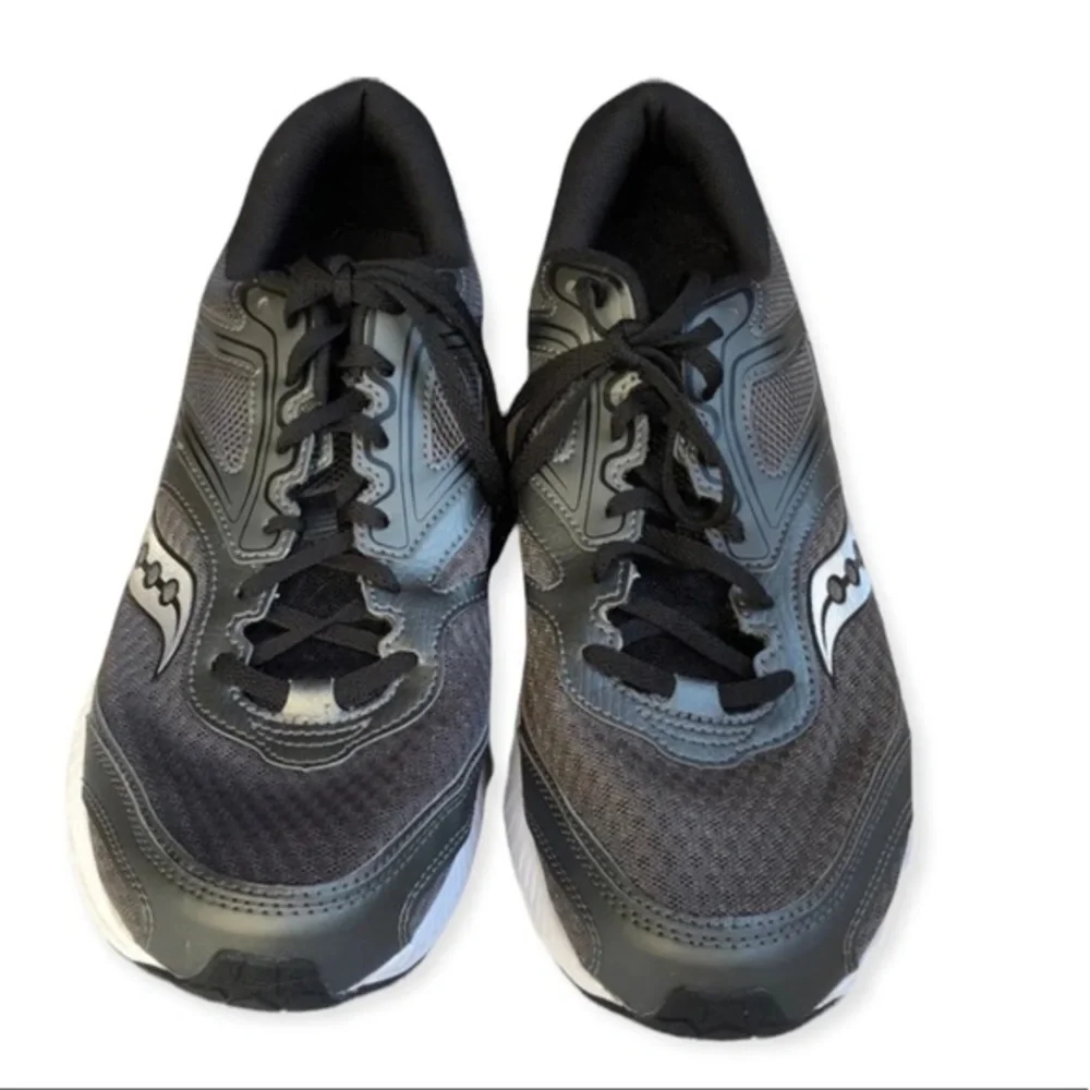 Saucony Cohesion 12 ‎ Shoes Mens Size 12 Gray Lace Up Sneaker’s